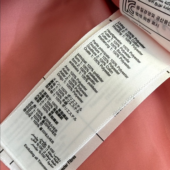 Joules Coral Quilted Kids Puffer Coat 3-6 months baby newborn NWT - Picture 8 of 11